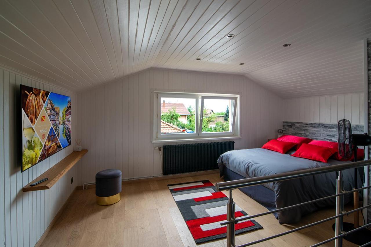 Gite Au Coeur De L'Alsace Maison Gatsby Staffelfelden ภายนอก รูปภาพ